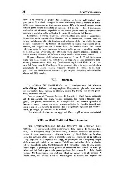 L'antischiavismo organo della Società antischiavista d'Italia e dei comitati antischiavisti nazionali